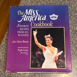 The Miss America Cookbook. Good used condition